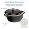 Best Choice Products 7.5 Quart Enamel Cast-Iron Dutch Oven, Heavy-Duty Cookware w/ Dual Handles, Lid